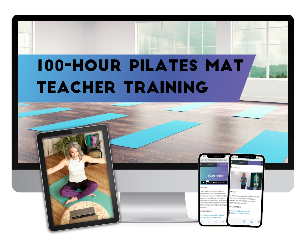 Images of Trauma Informed Pilates Approach Course